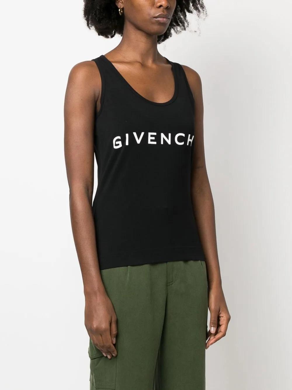 logo-print tank top Product Image
