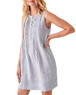 Faherty Isha Linen Mini Dress Product Image