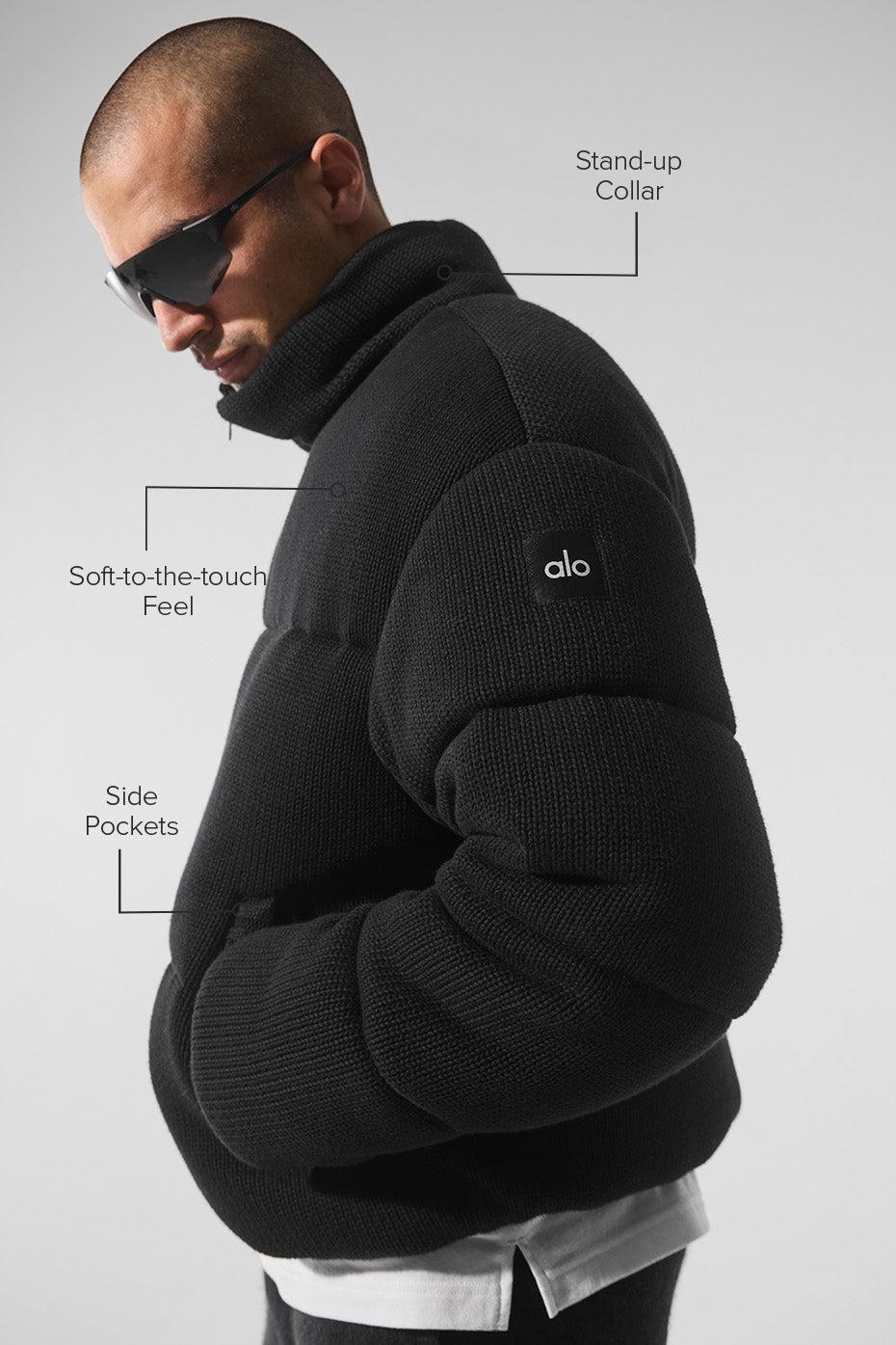 Stage Sweater Puffer - Black Product Image