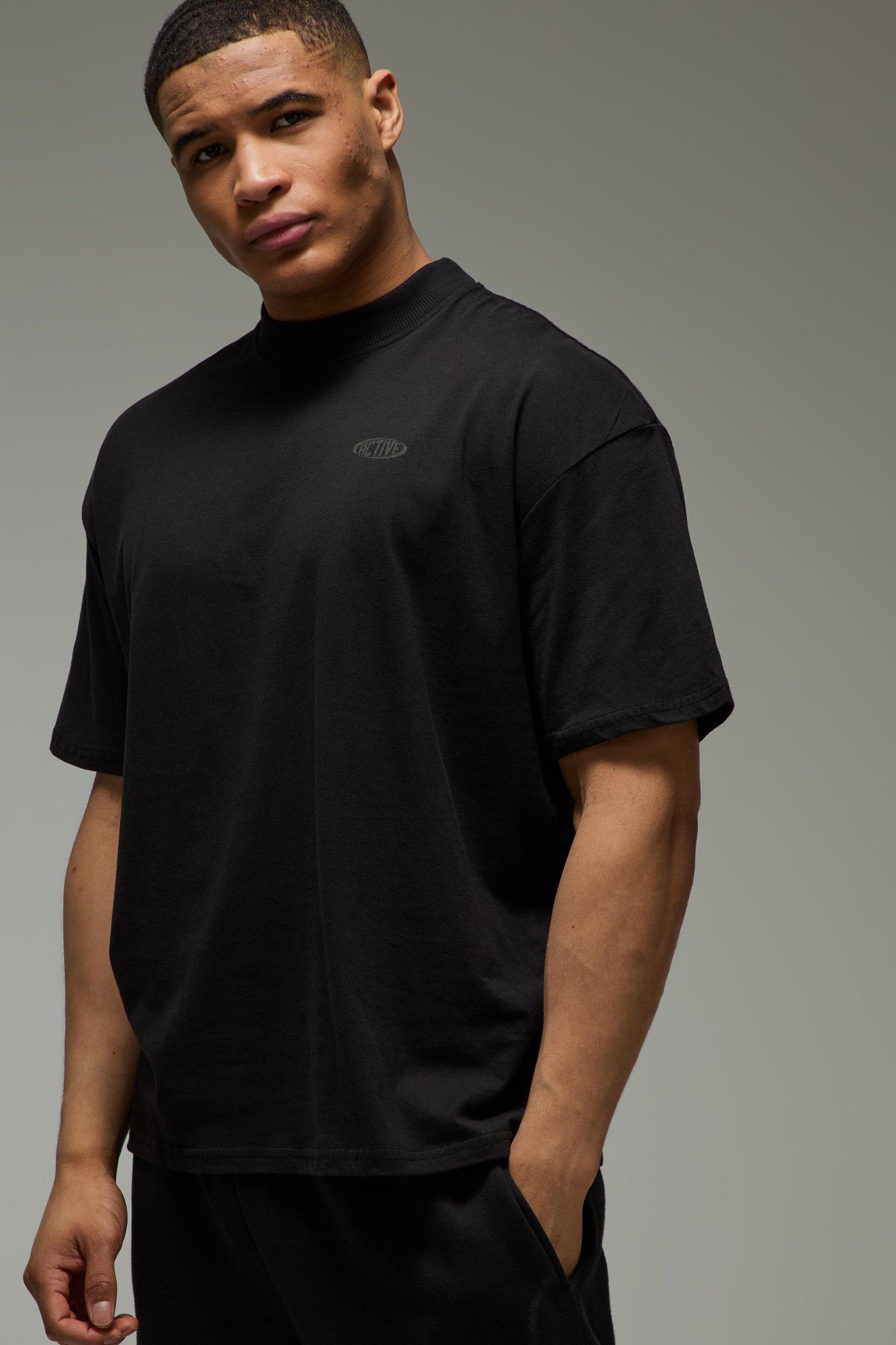 MAN Active No Days Off Oversized T-Shirt | boohooMAN USA Product Image