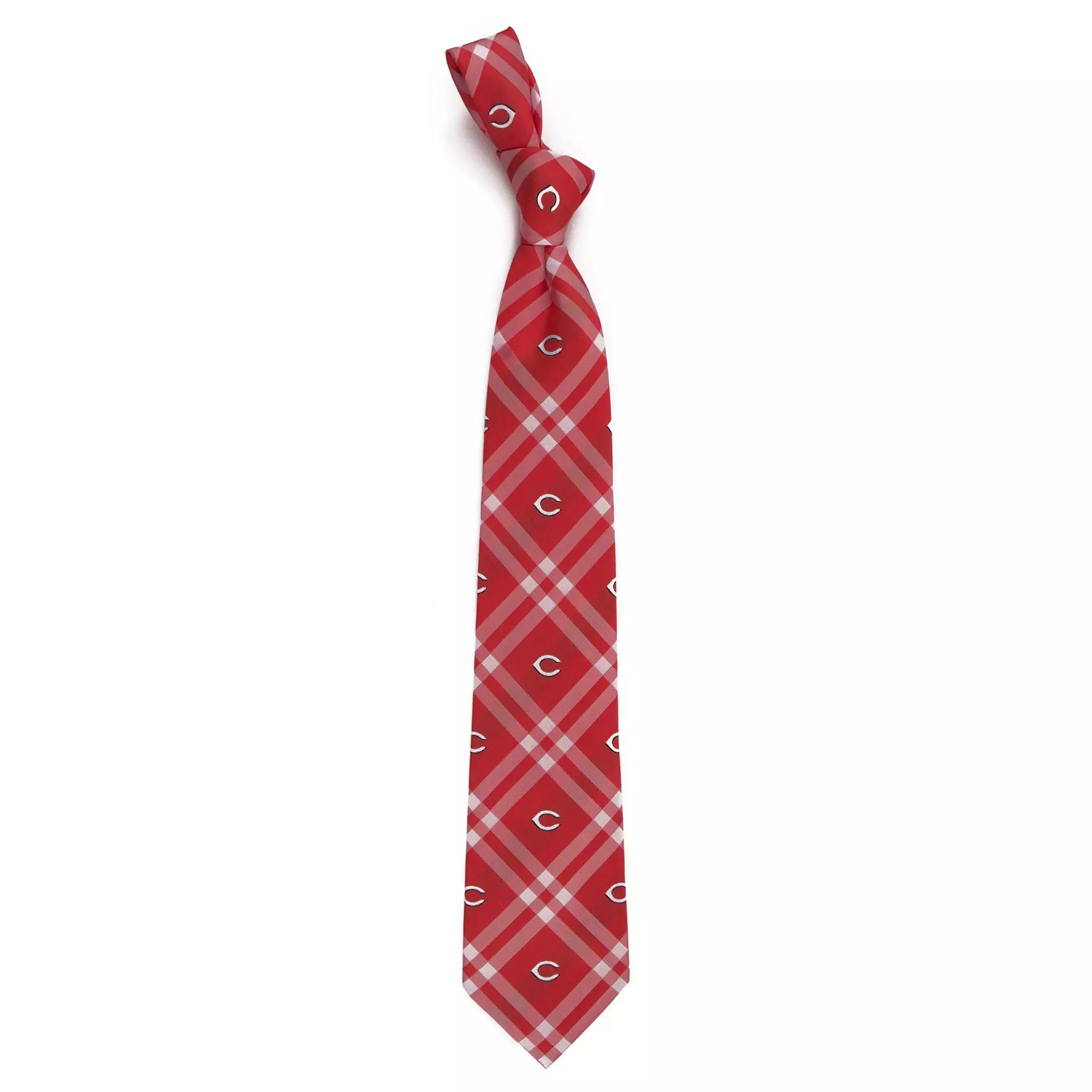 Men's West Virginia Mountaineers Gingham Tie, Team Product Image