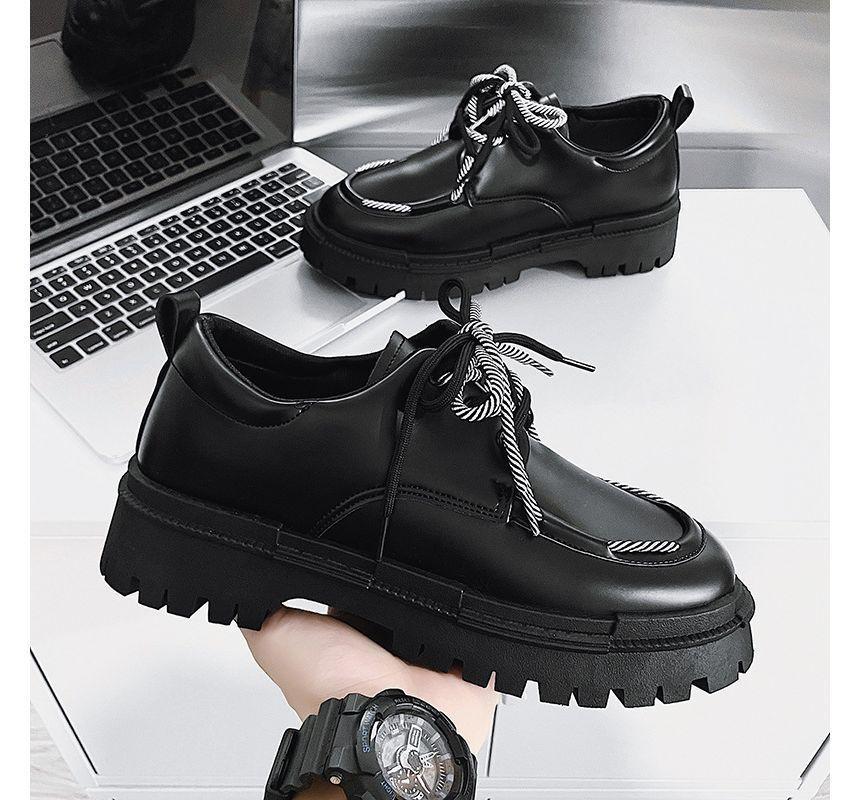 Platform Lace-Up Shoes Product Image