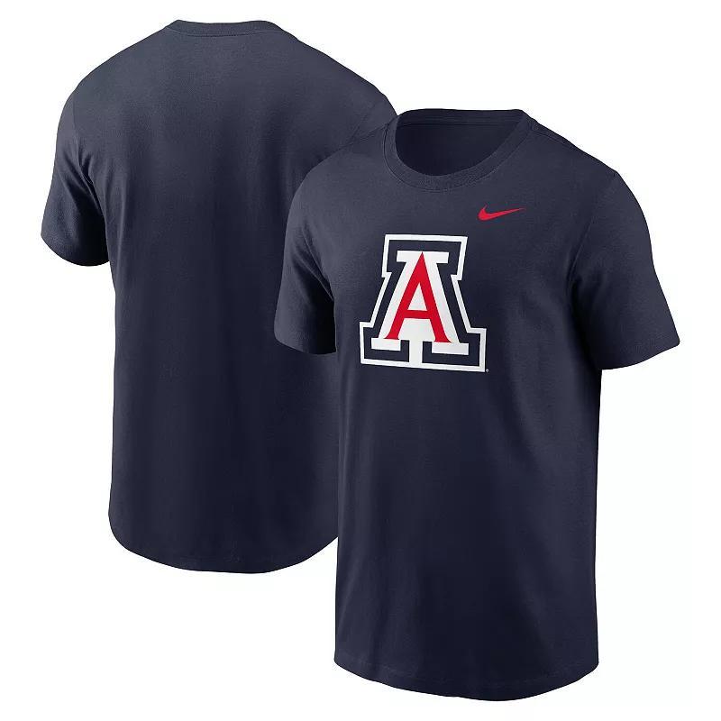 Men's Nike Navy Arizona Wildcats Primetime Evergreen Logo T-Shirt, Size: Medium, Blue Product Image