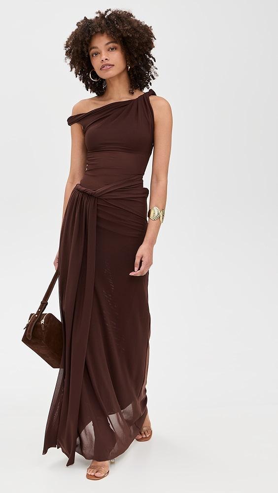 MISHA The Sisal Mesh Maxi Dress | Shopbop Product Image