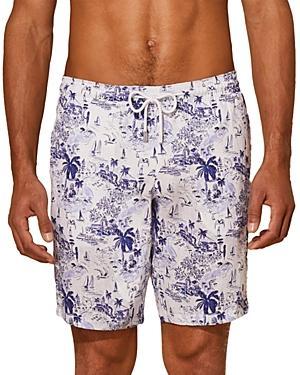 Mens Riviera Linen Bermuda Shorts Product Image