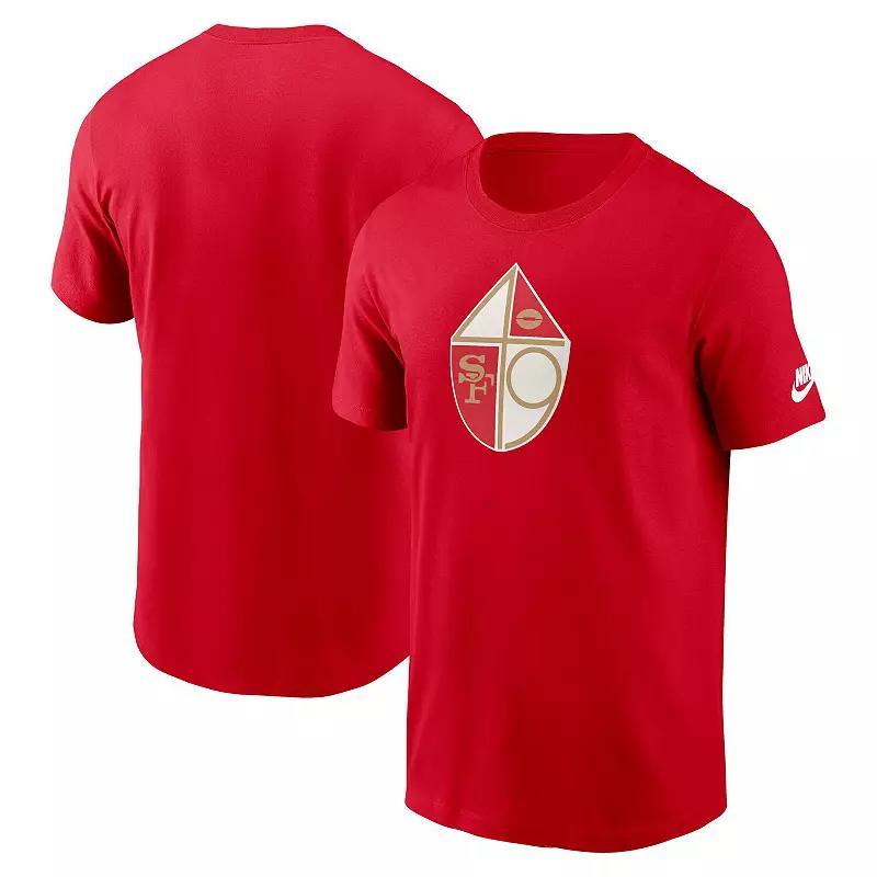 Men's Nike Navy Cincinnati Reds Americana T-Shirt, Size: Small, Red Blue Product Image