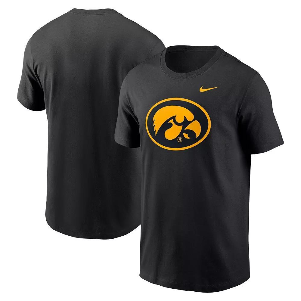 Men's Nike Black Iowa Hawkeyes Primetime Alternate Logo T-Shirt, Size: XL Product Image