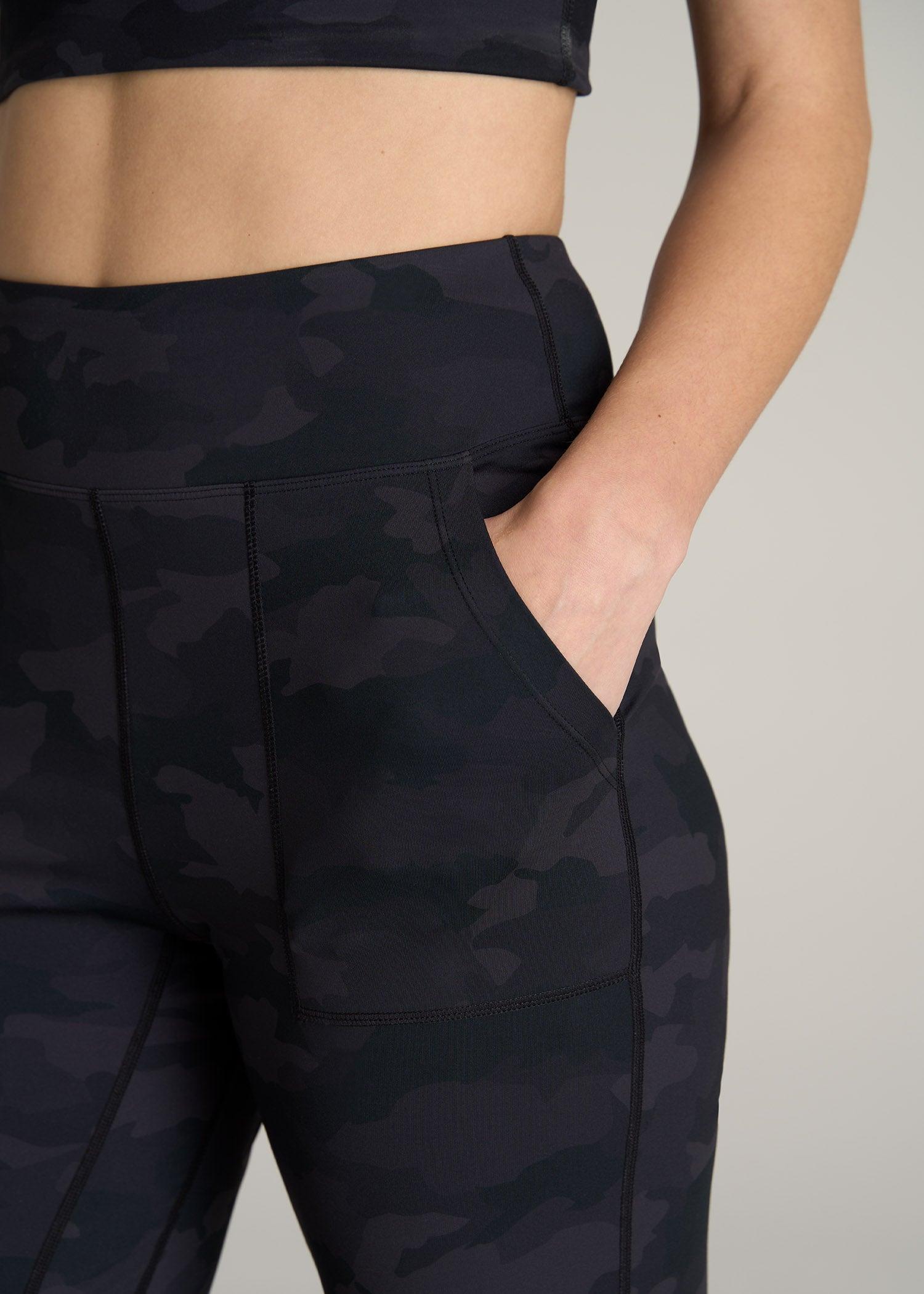 Balance Pocket Joggers for Tall Women in Grey Camo Product Image
