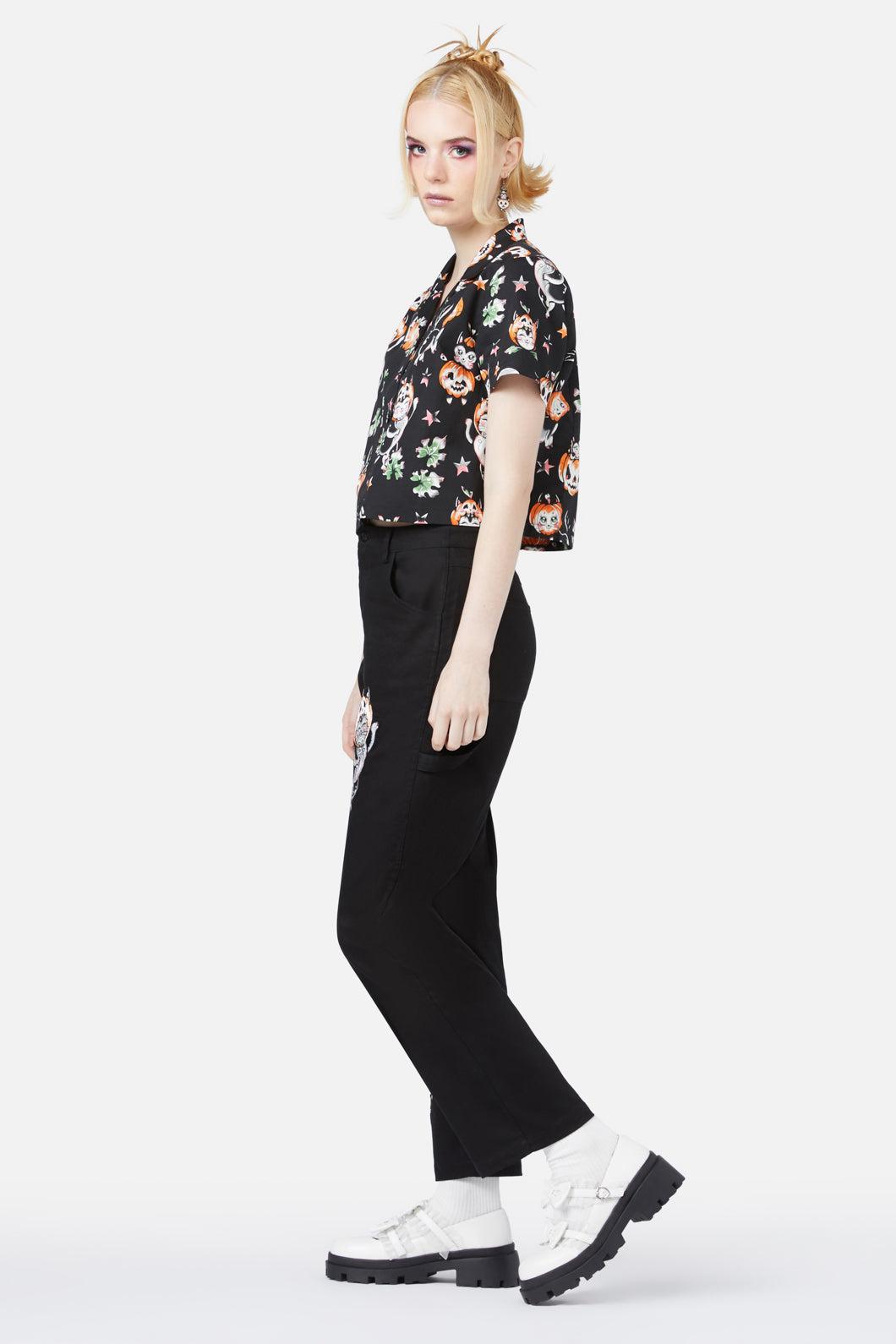 Pumpkin Patch Kitty Blouse Product Image