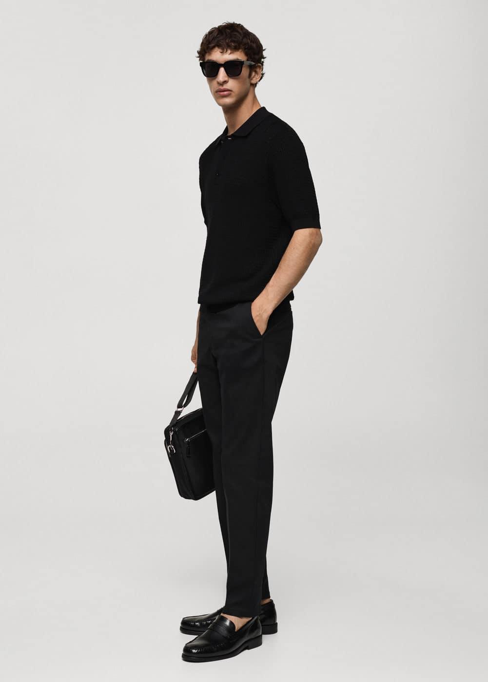 Mens Kaiton Slim Fit Trousers Product Image