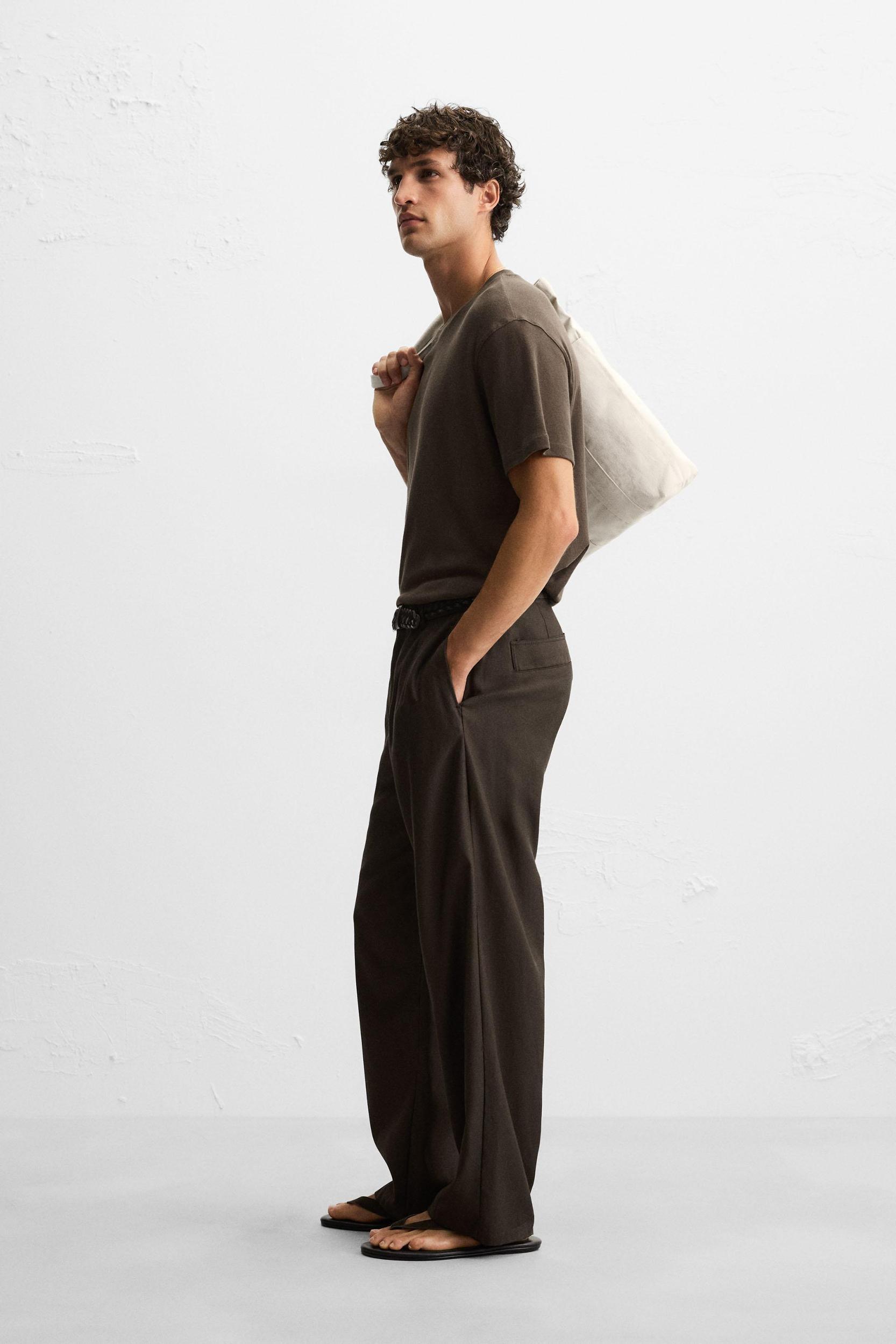 TEXTURED COTTON T-SHIRT Product Image
