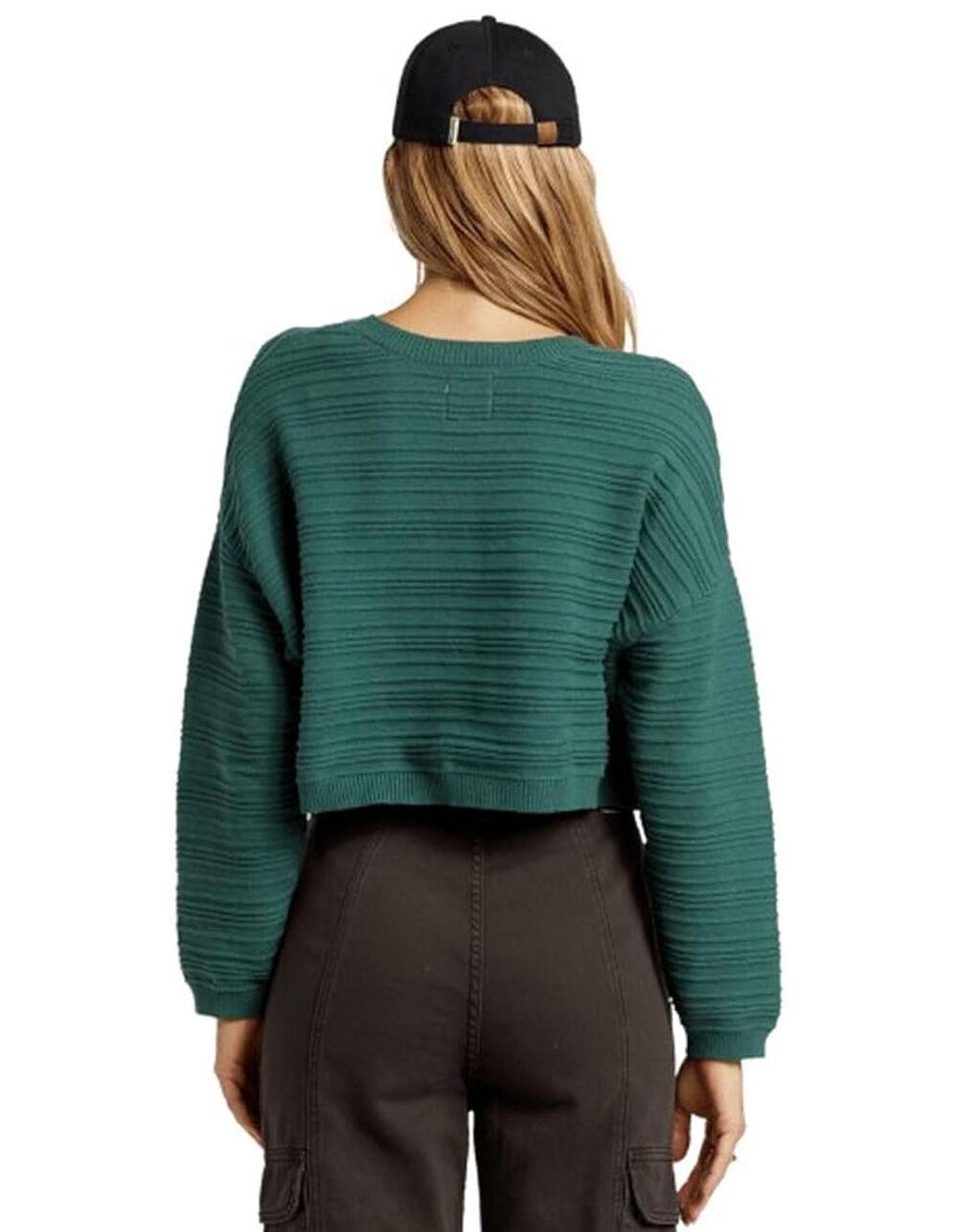 BILLABONG Chasing Light Womens Sweater - EMERALD Product Image