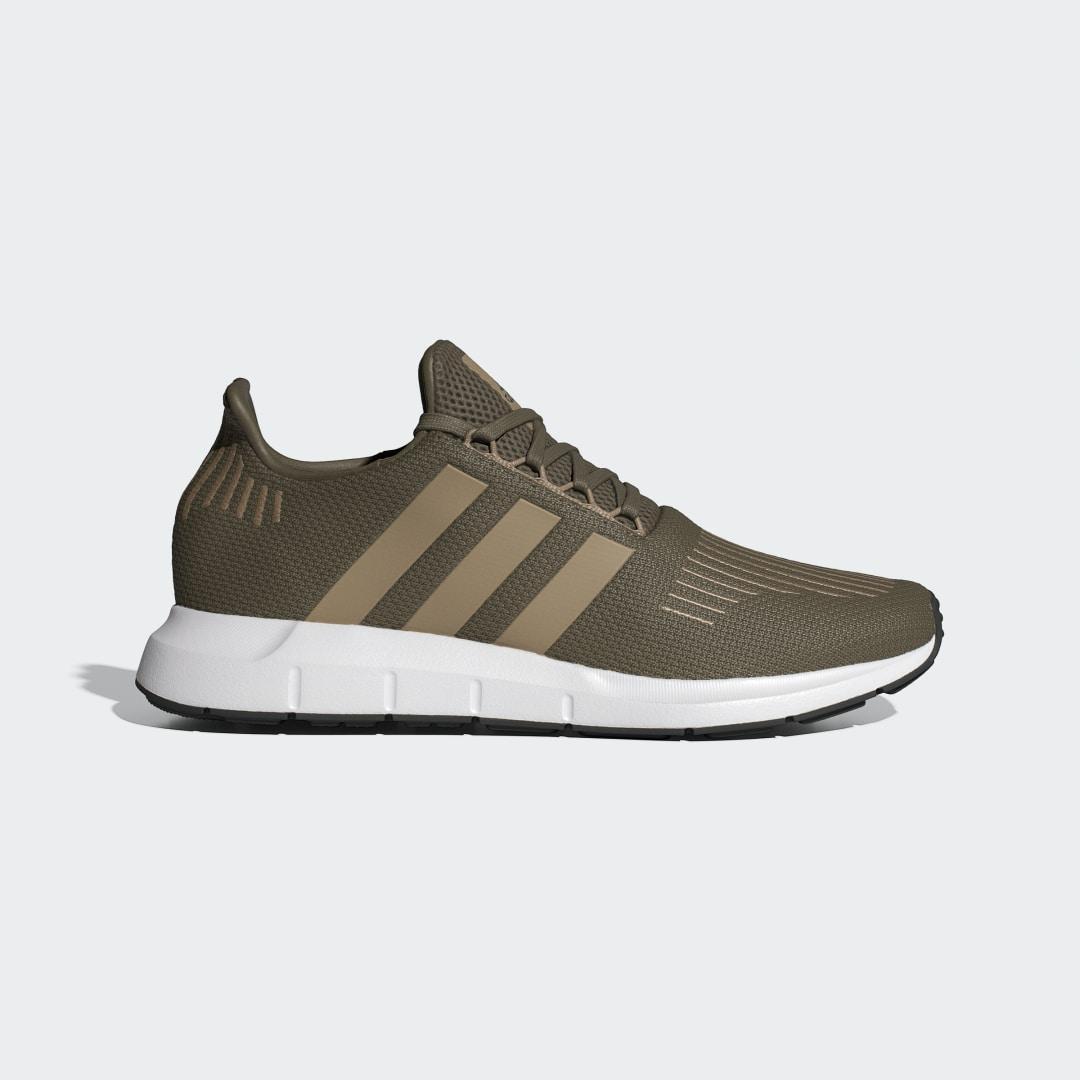 adidas Swift Run 1.0 Shoes Grey Four 11 Mens Product Image