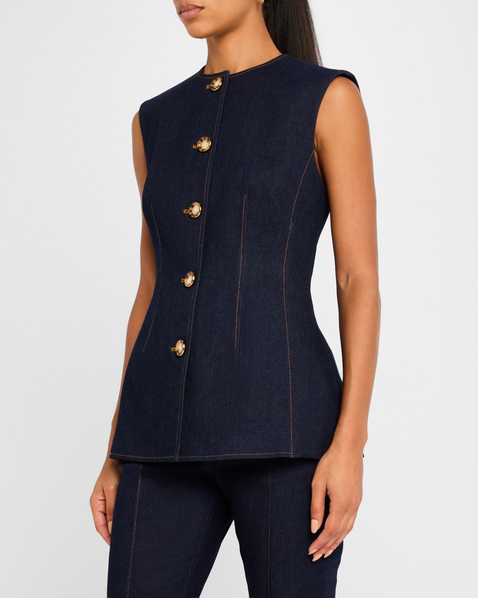 Jessup Denim Vest Product Image