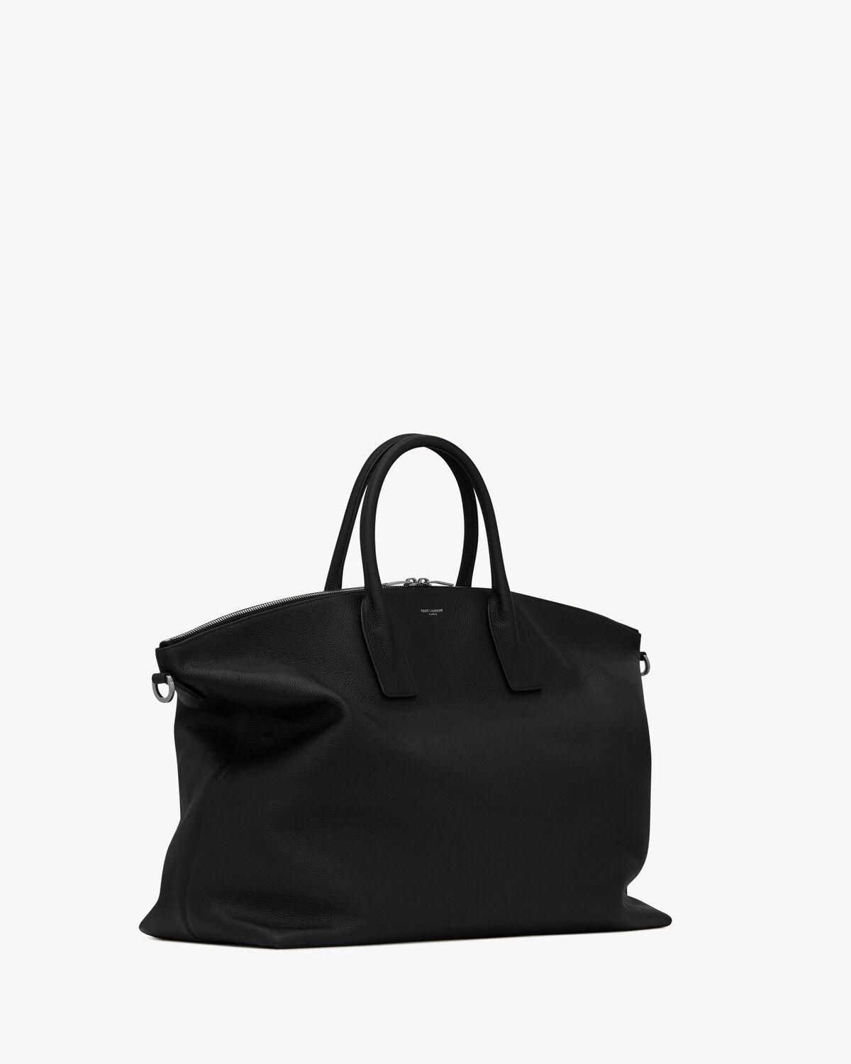 giant bowling bag in soft grained leather Product Image