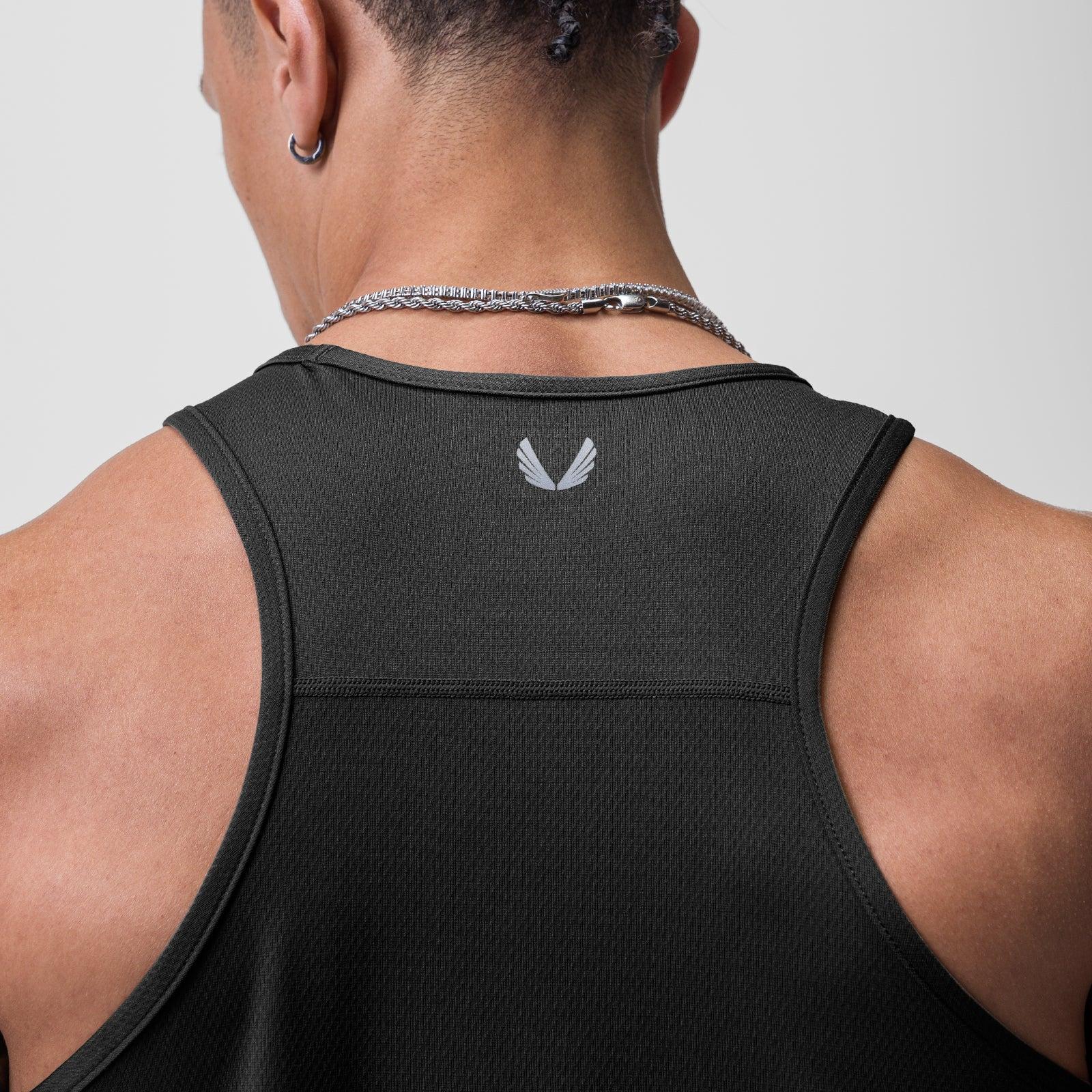0754. AeroSilver® Training Singlet - Black "RP" Product Image