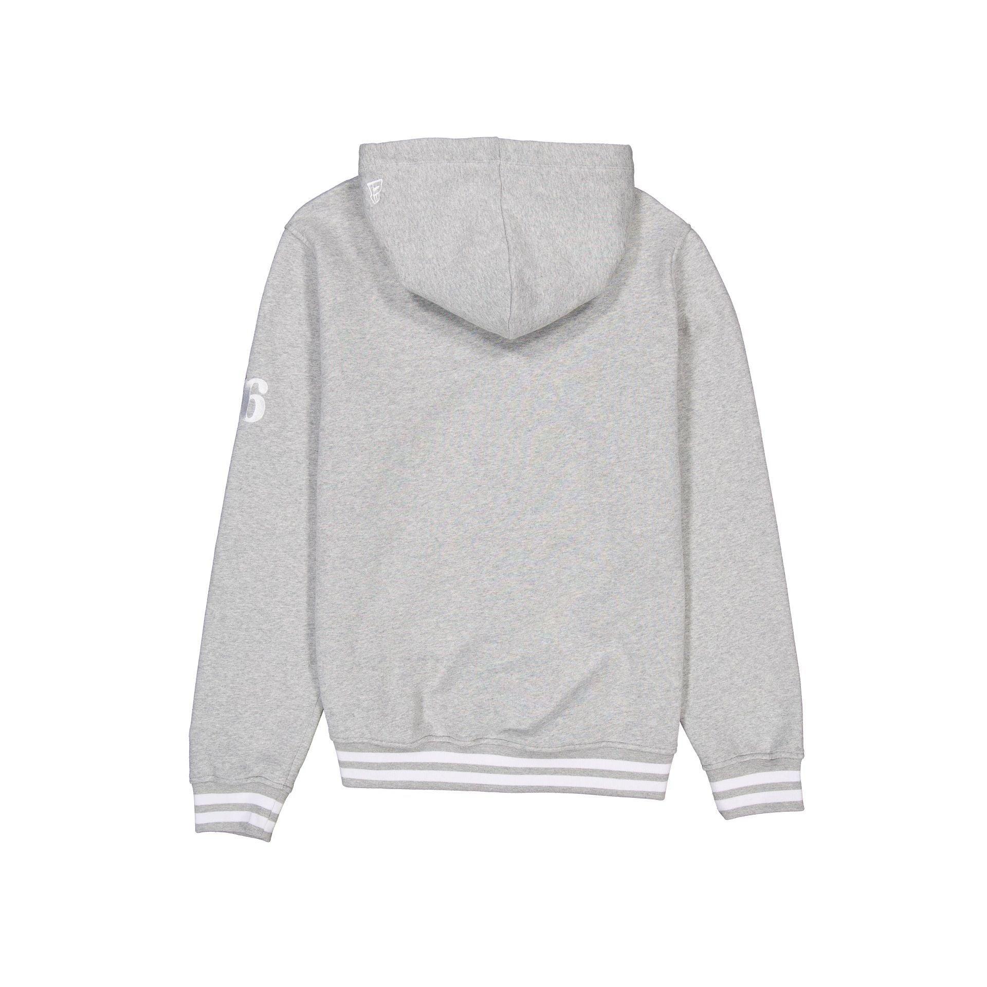 Philadelphia 76ers Gray Logo Select Full-Zip Hoodie Male Product Image