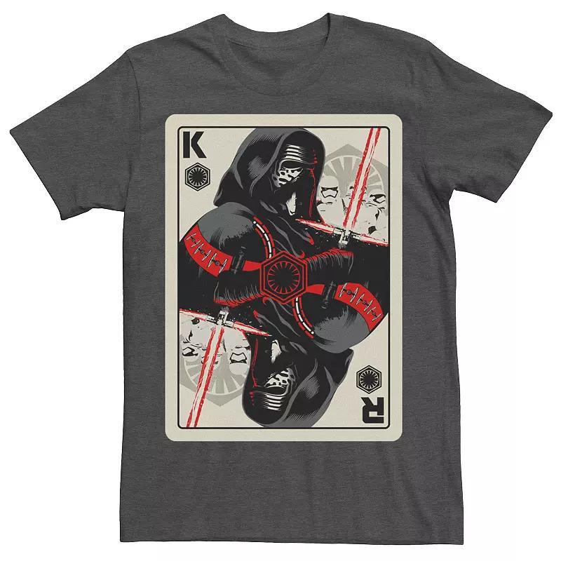 Mens Star Wars Sith Card Graphic Tee Grey Heather Product Image