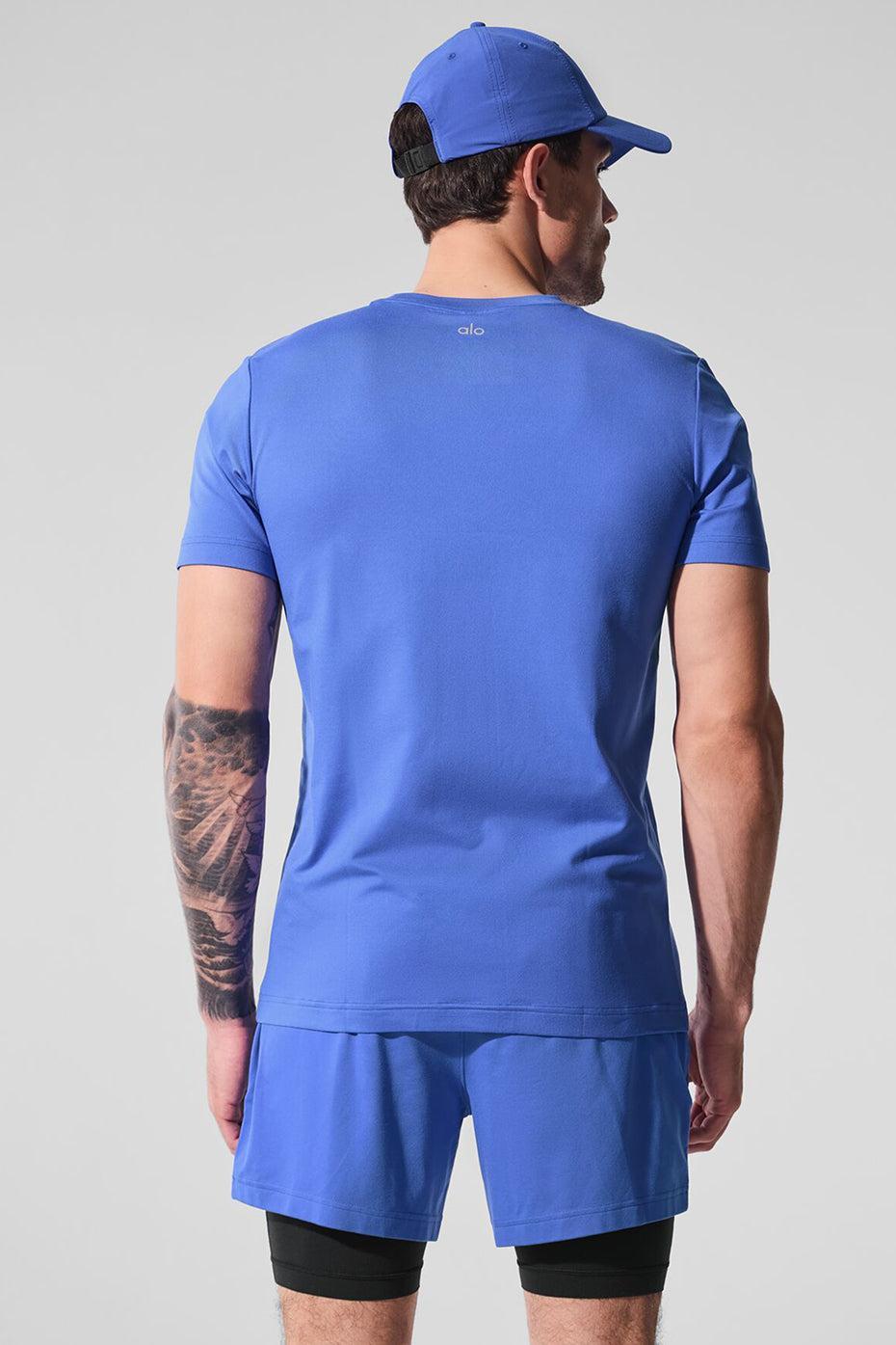 Conquer Reform Crewneck Short Sleeve - Marathon Blue Product Image