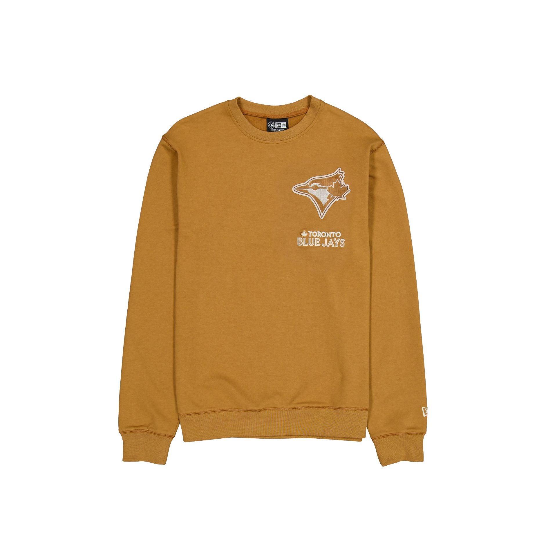 Atlanta Braves Light Bronze Logo Select Crewneck Male Product Image