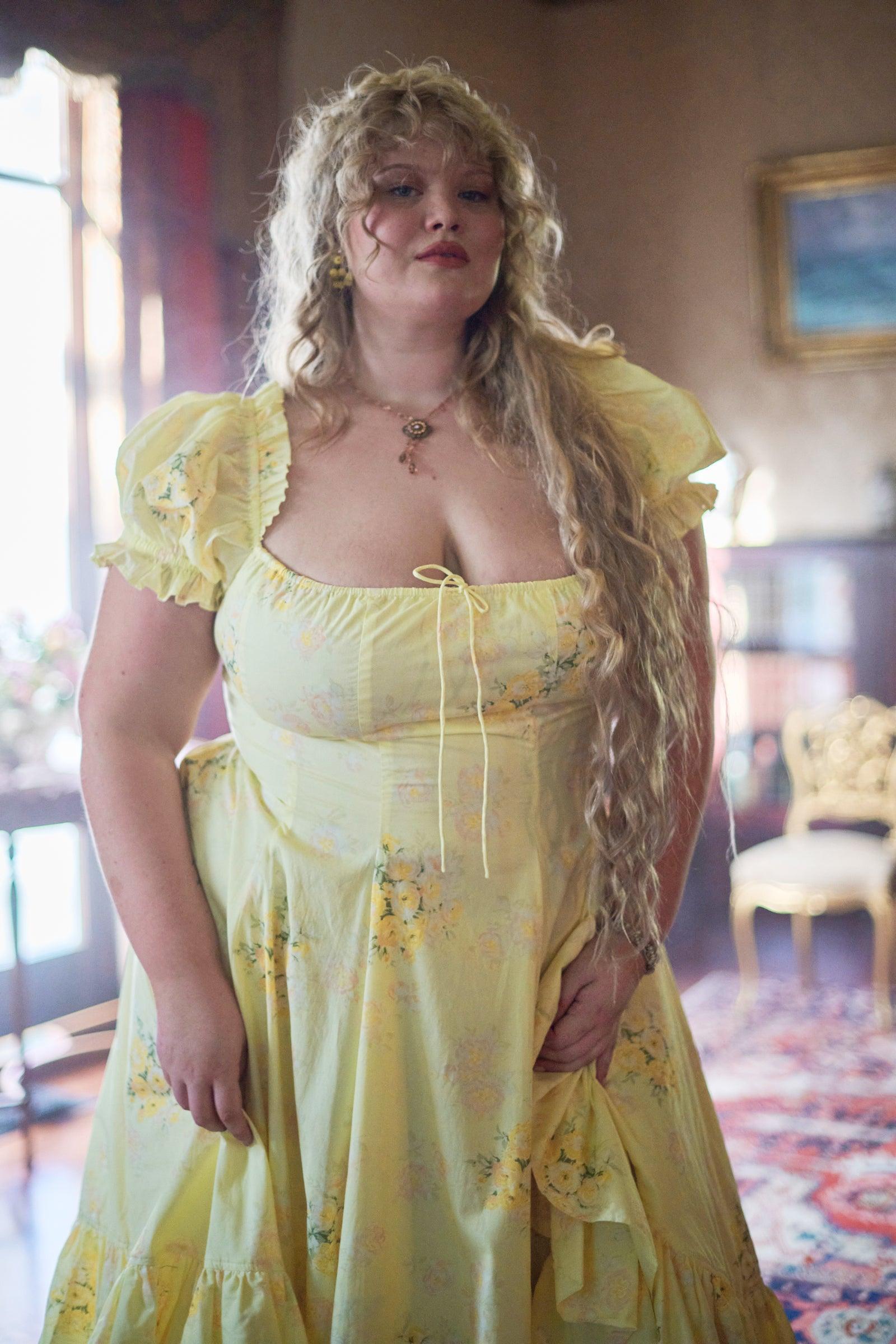 Penelope Foxglove Dress Product Image