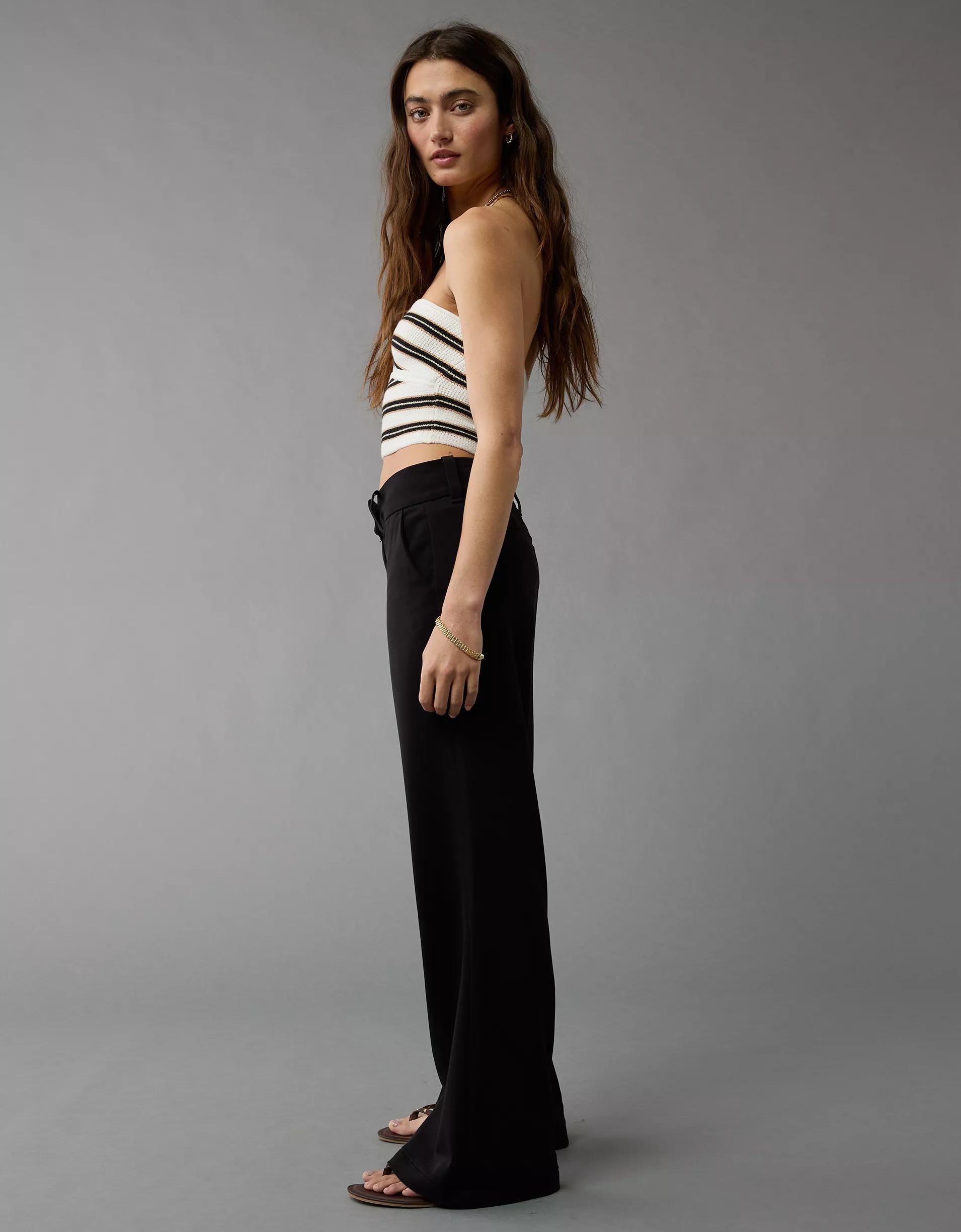 AE Stretch Low-Rise Flare Trouser Product Image
