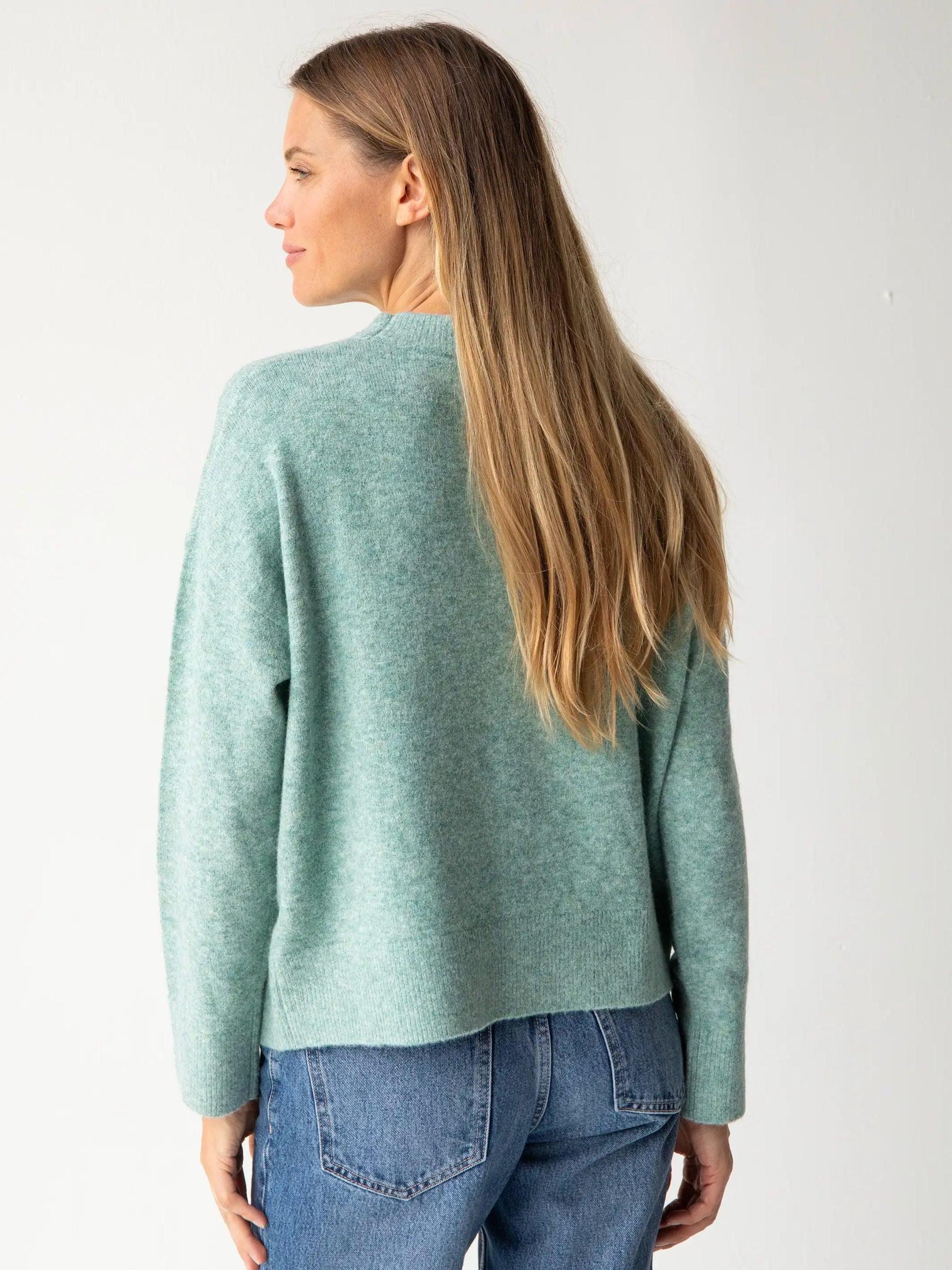 Everyone's Favorite Sweater - Light Blue Daisy Product Image