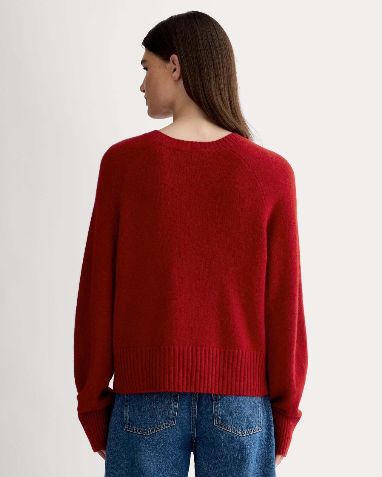 The Boxy Crew in Cashmere Product Image