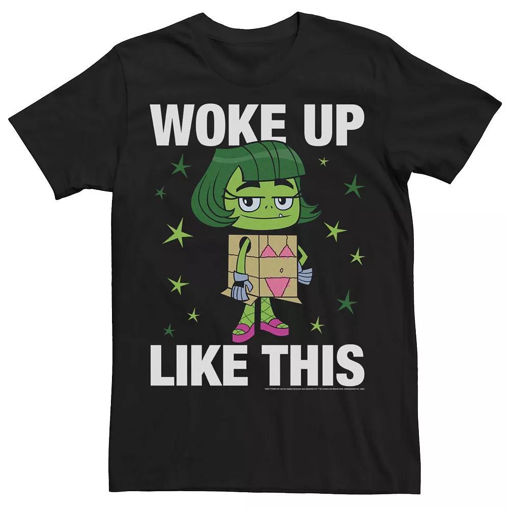 Men's DC Comics Teen Titans Go! Beast Boy Woke Up Like This Tee, Size: Medium, Black Product Image