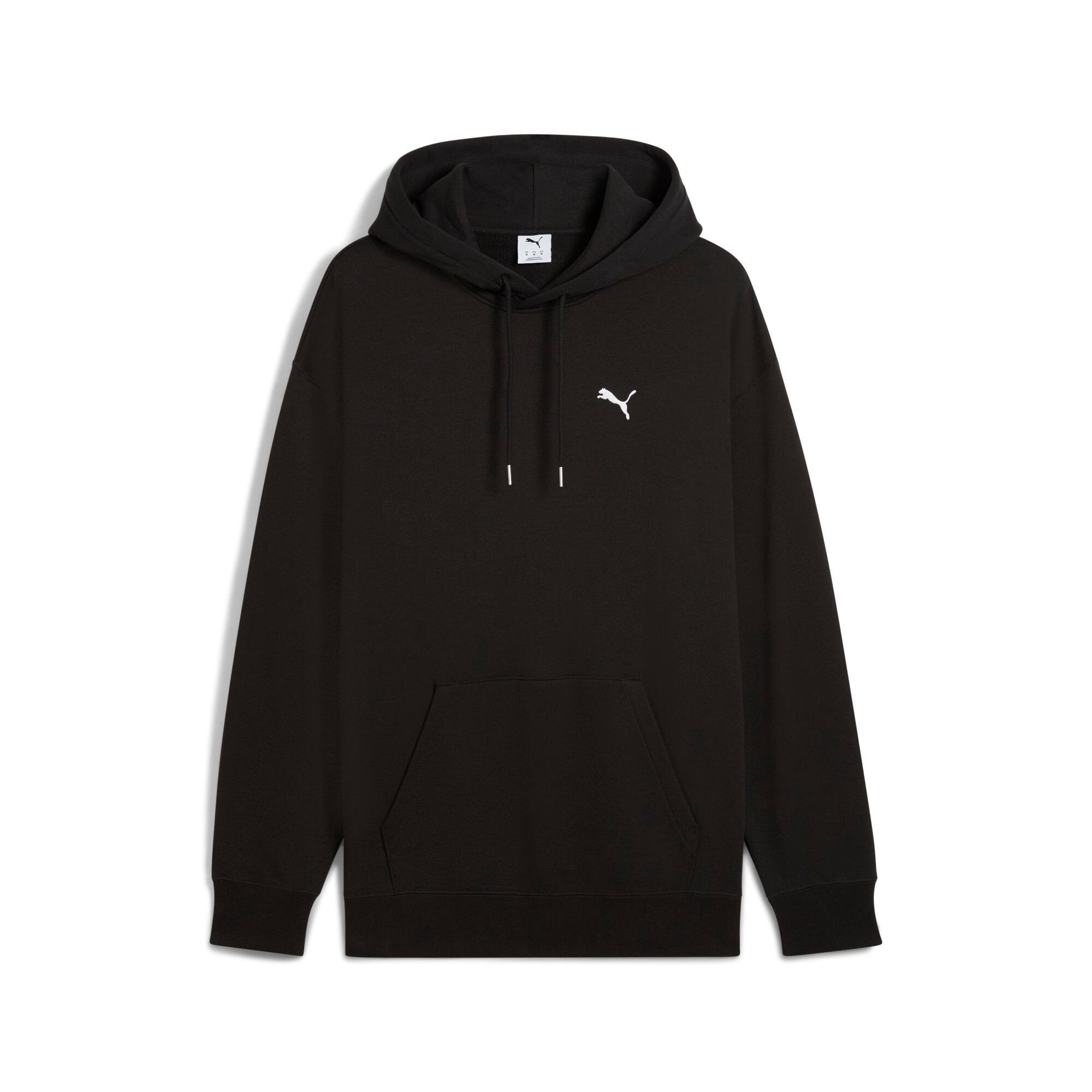 PUMA WARDROBE ESSENTIALS Men's Relaxed Hoodie Product Image