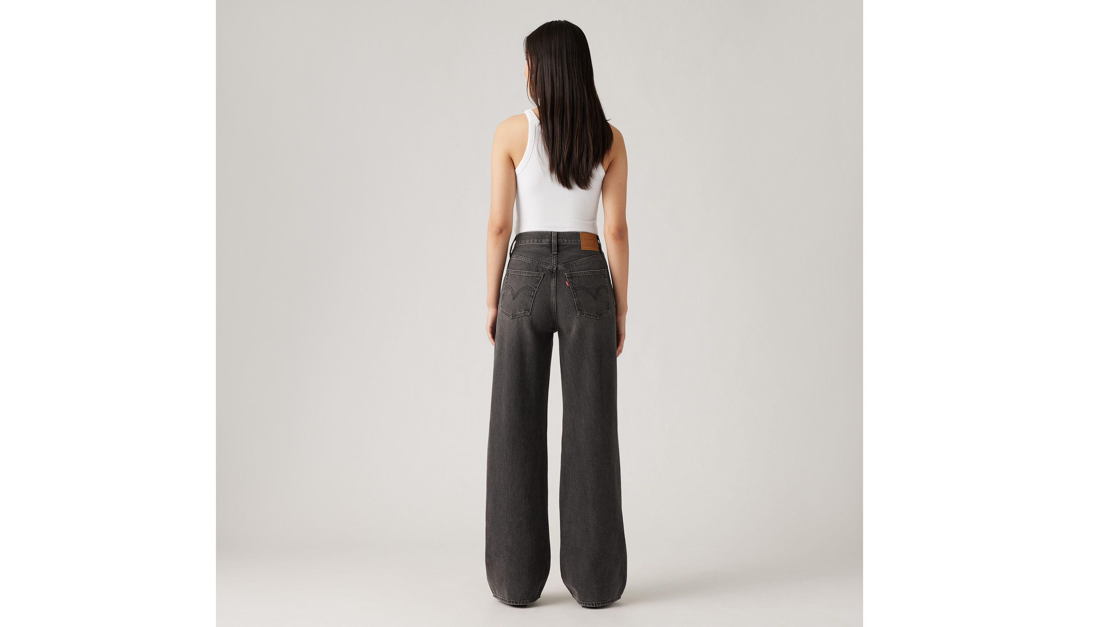 Ribcage Wide Leg Corduroy Women's Jeans Product Image