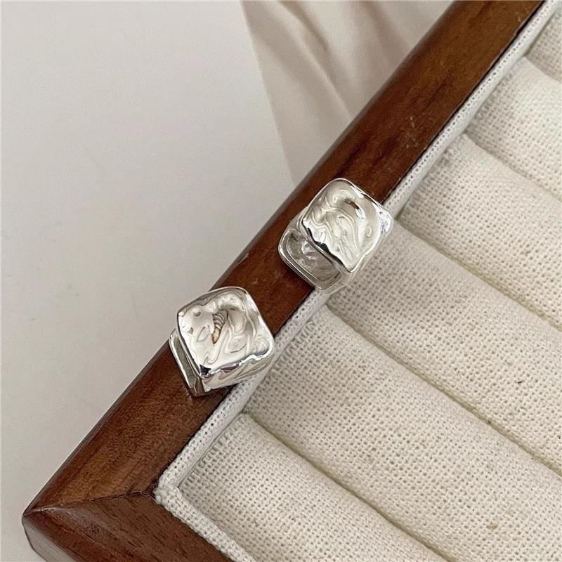 Textured Square Alloy Ear Jacket Product Image