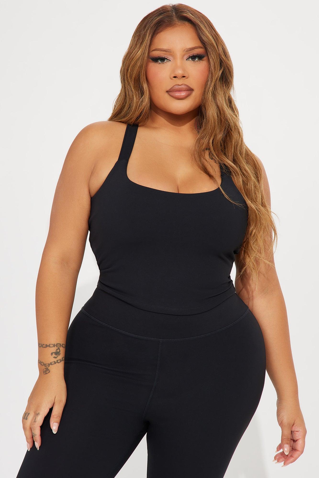Flexibility Super Soft Active Top - Black Product Image
