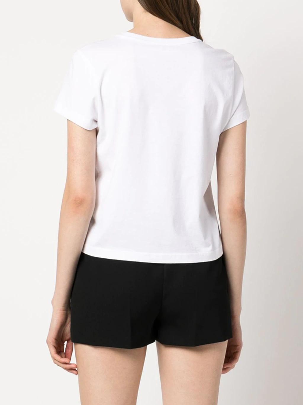 ALEXANDER WANG T Essential T-shirt In White Product Image