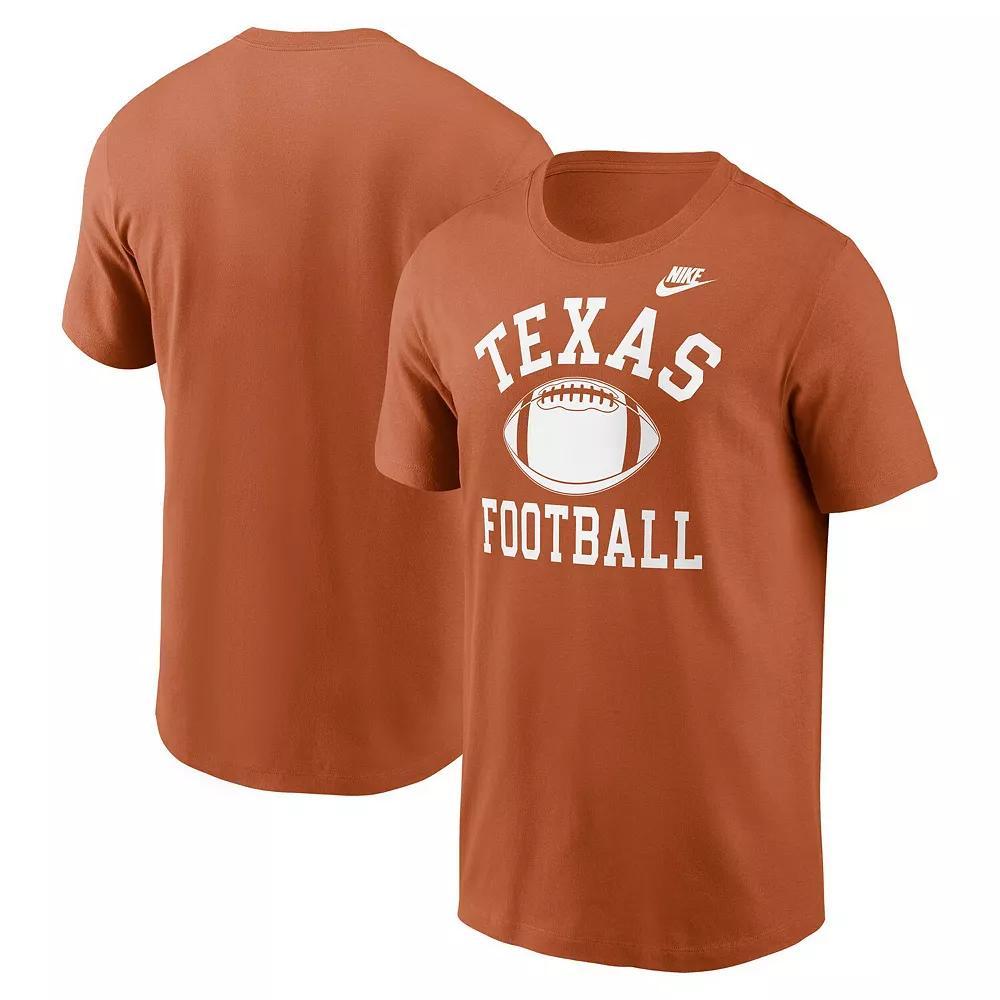 Men's Nike Texas Orange Texas Longhorns Legacy Football Icon T-Shirt, Size: 2XL, Team Product Image