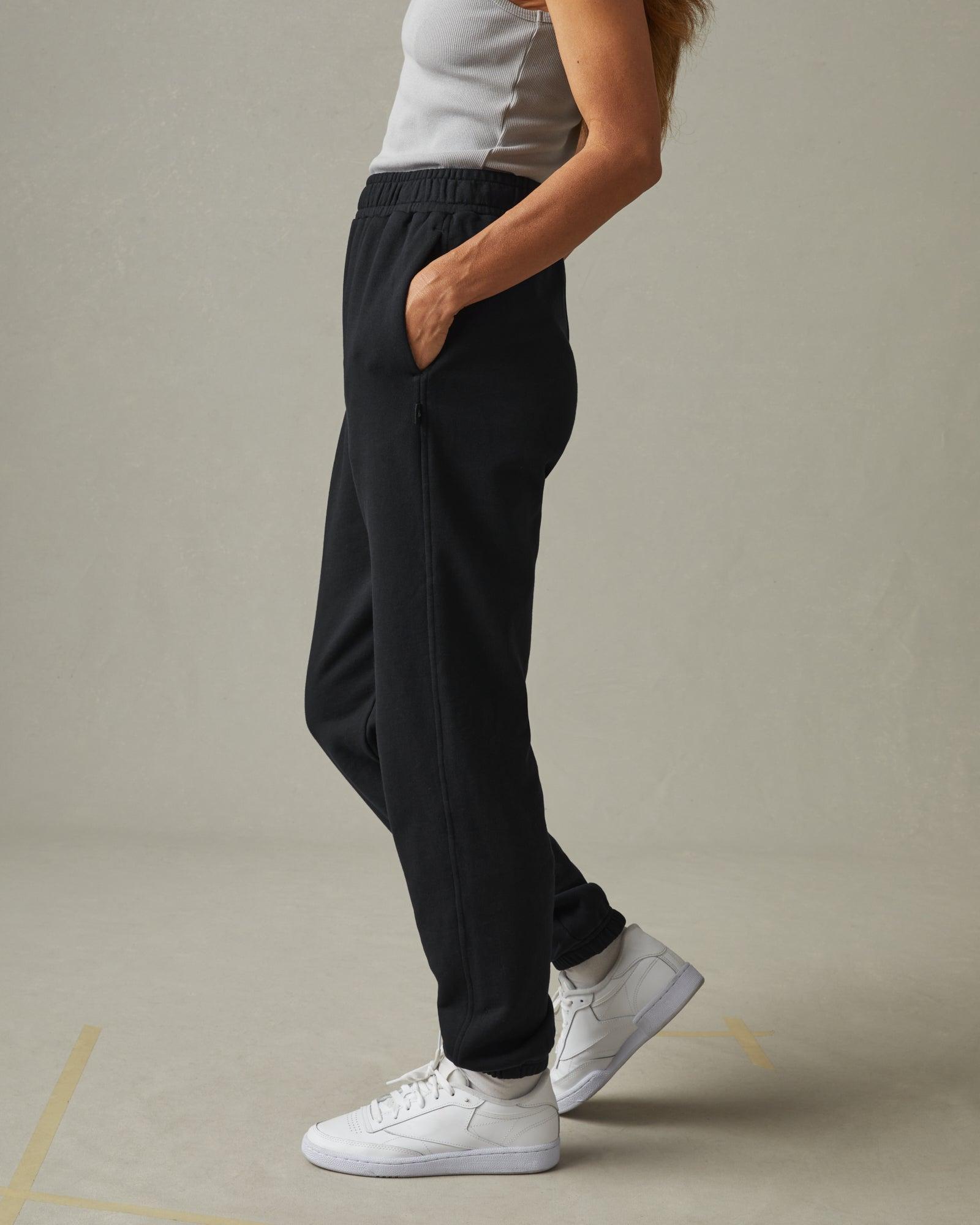 Women's Premium Midweight Sweatpant - Black Female Product Image