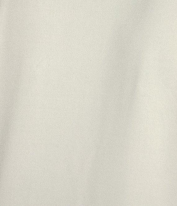 Kasper Knit Jewel Pleat Round Neck Sleeveless Top Product Image