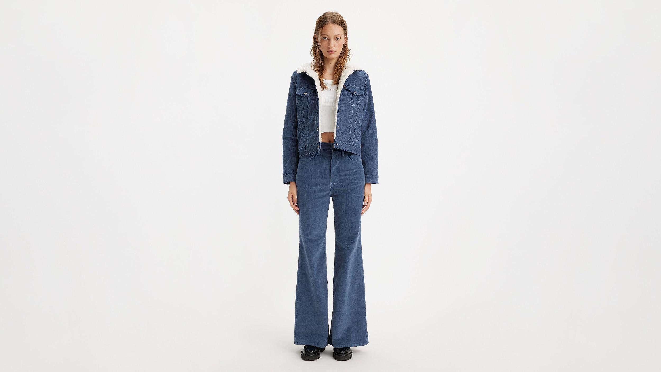 Ribcage Bell Corduroy Women's Pants Product Image