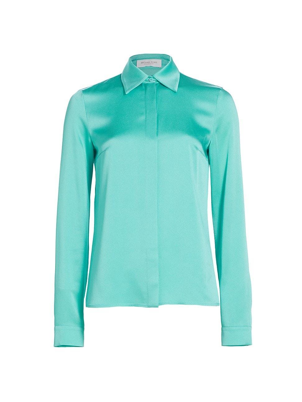 Womens Hansen Charmeuse Shirt Product Image