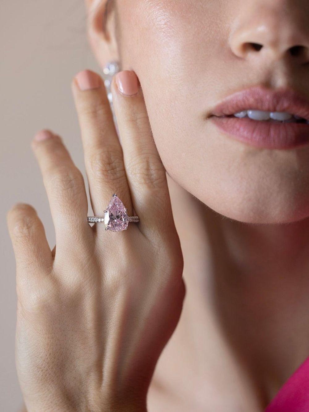 pear shaped band ring Product Image