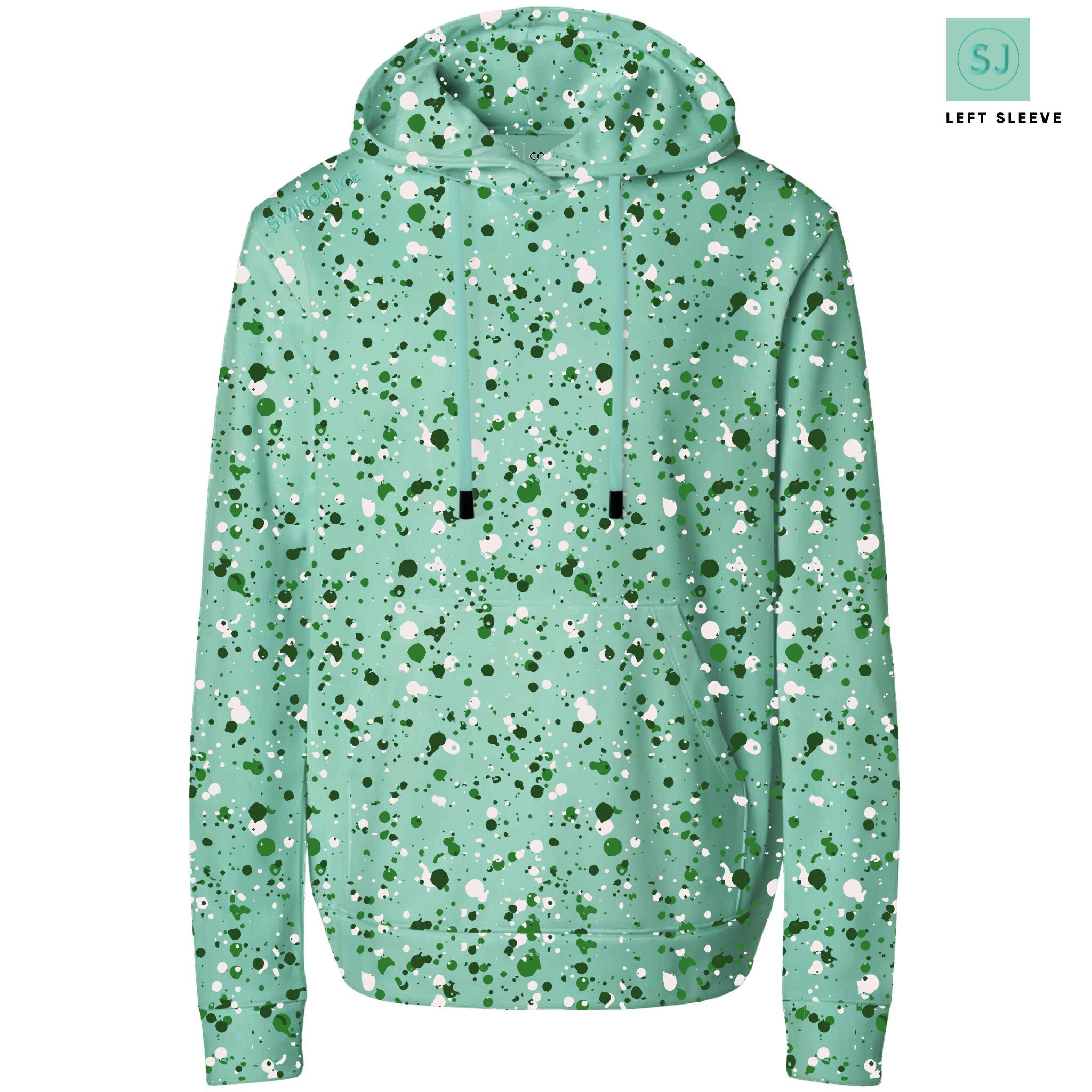SwingJuice Golf Splatter Men's Performance Hoodie Product Image