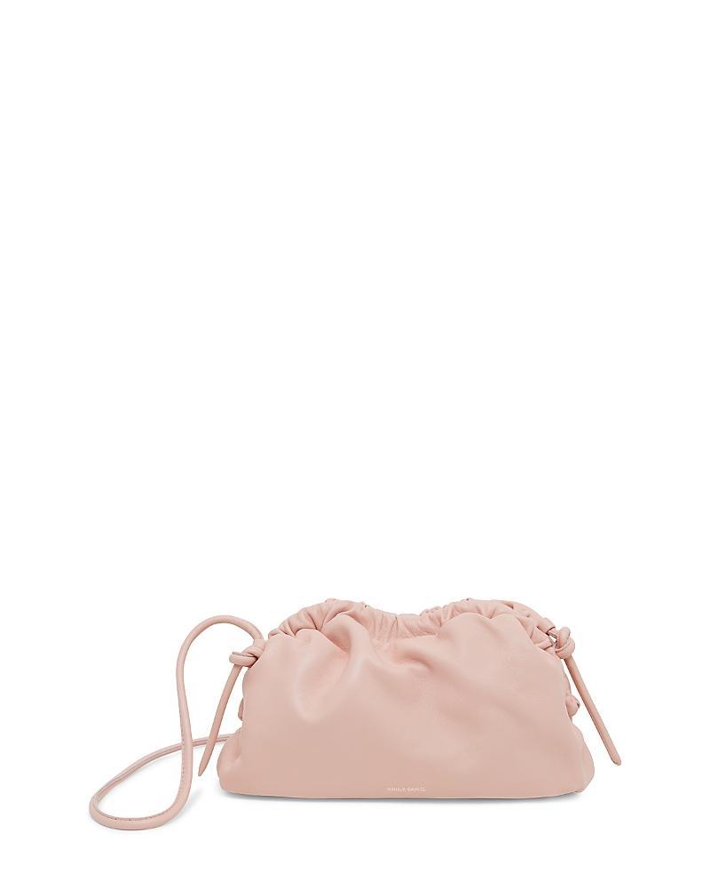 Womens Mini Cloud Leather Clutch Product Image