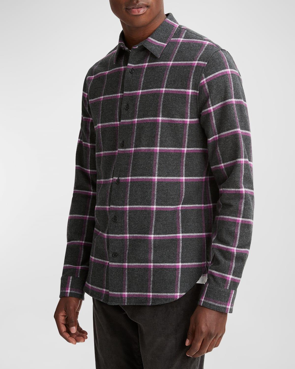 Mens Skipton Plaid Button-Front Shirt Product Image