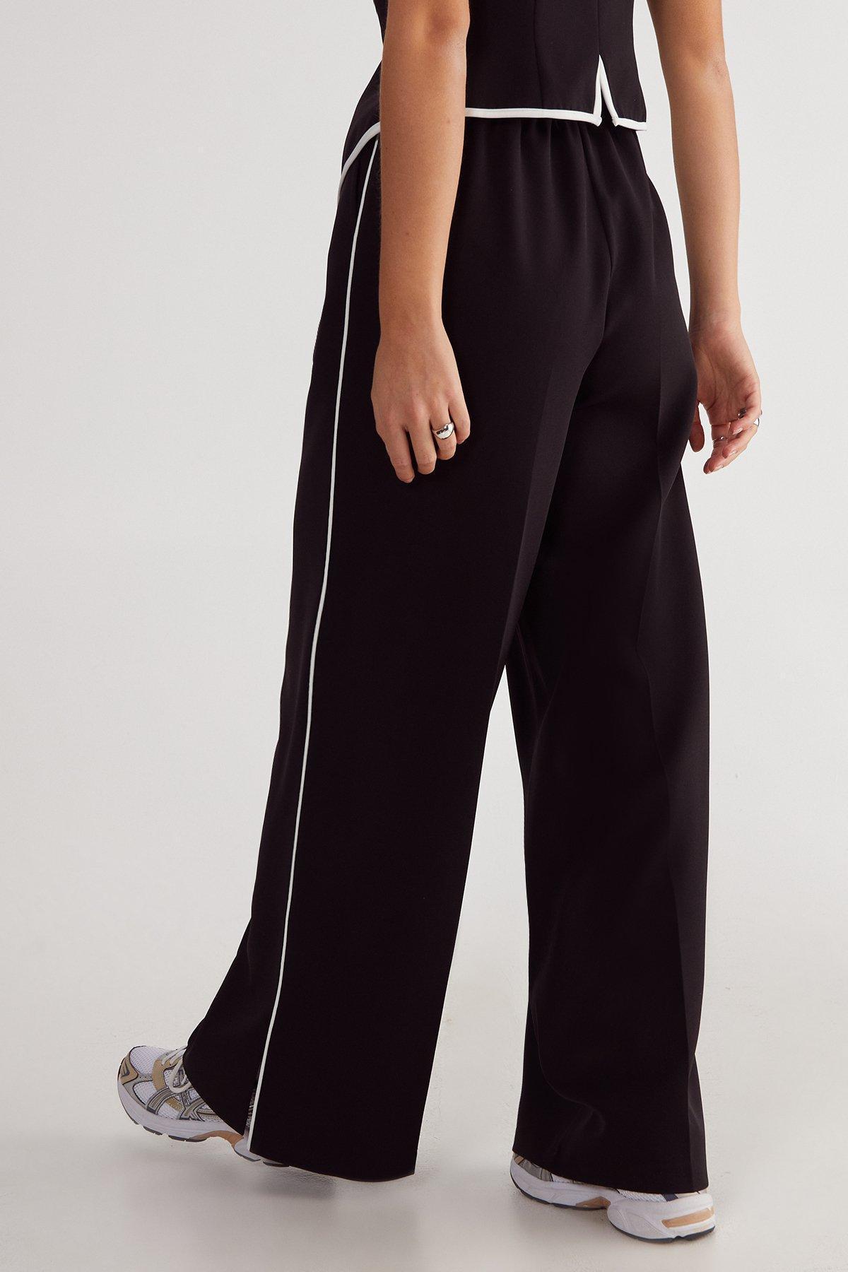 Tailored Contrast Piped Joggers Product Image