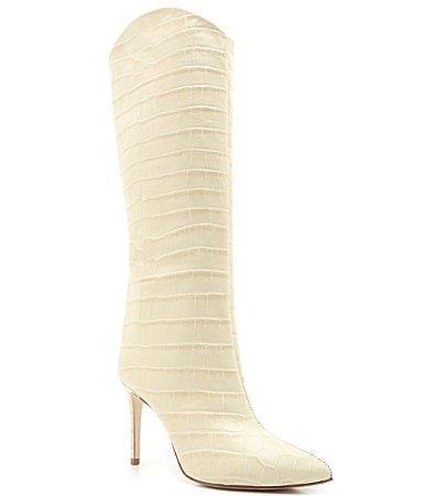 Maryana Crocodile-Embossed Leather Boot Product Image