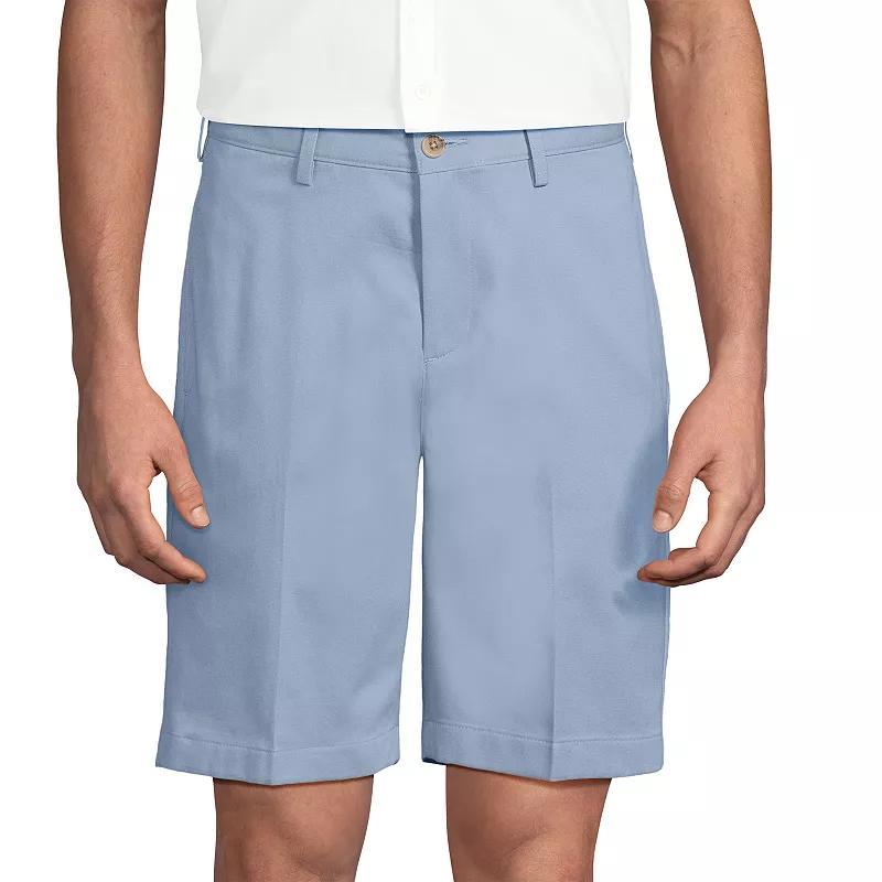 Big & Tall Lands' End Chino Shorts, Men's, Size: 48, Green Product Image