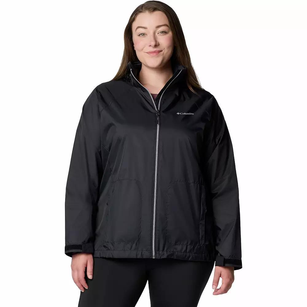 Plus Size Columbia Switchback IV Jacket, Women's, Size: 3XL, Black Product Image