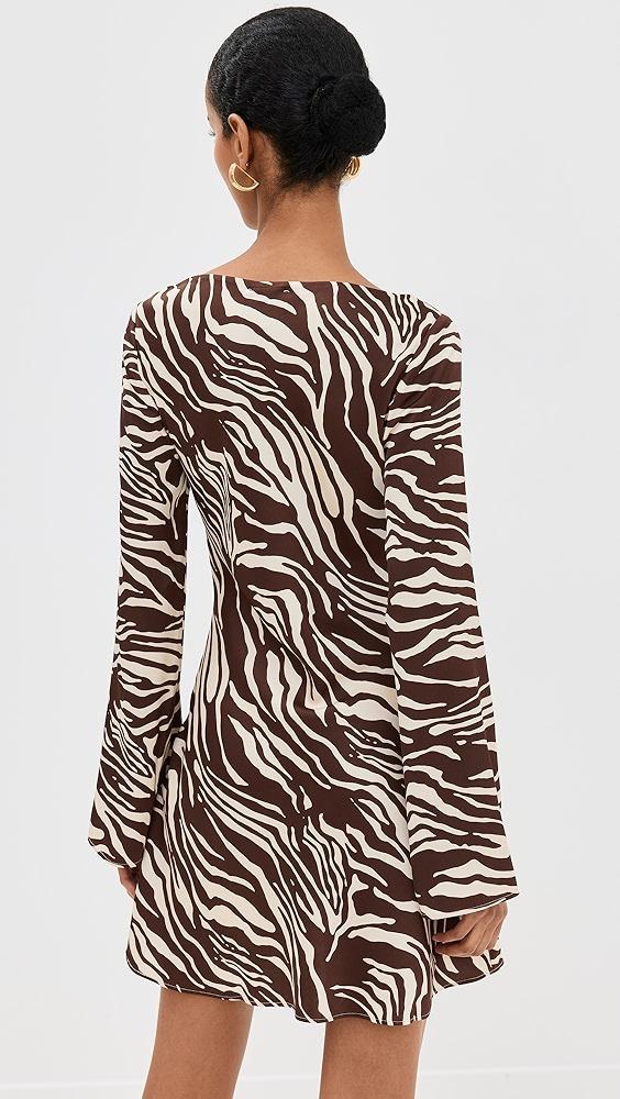 Reformation Pike Satin Dress | Shopbop Product Image