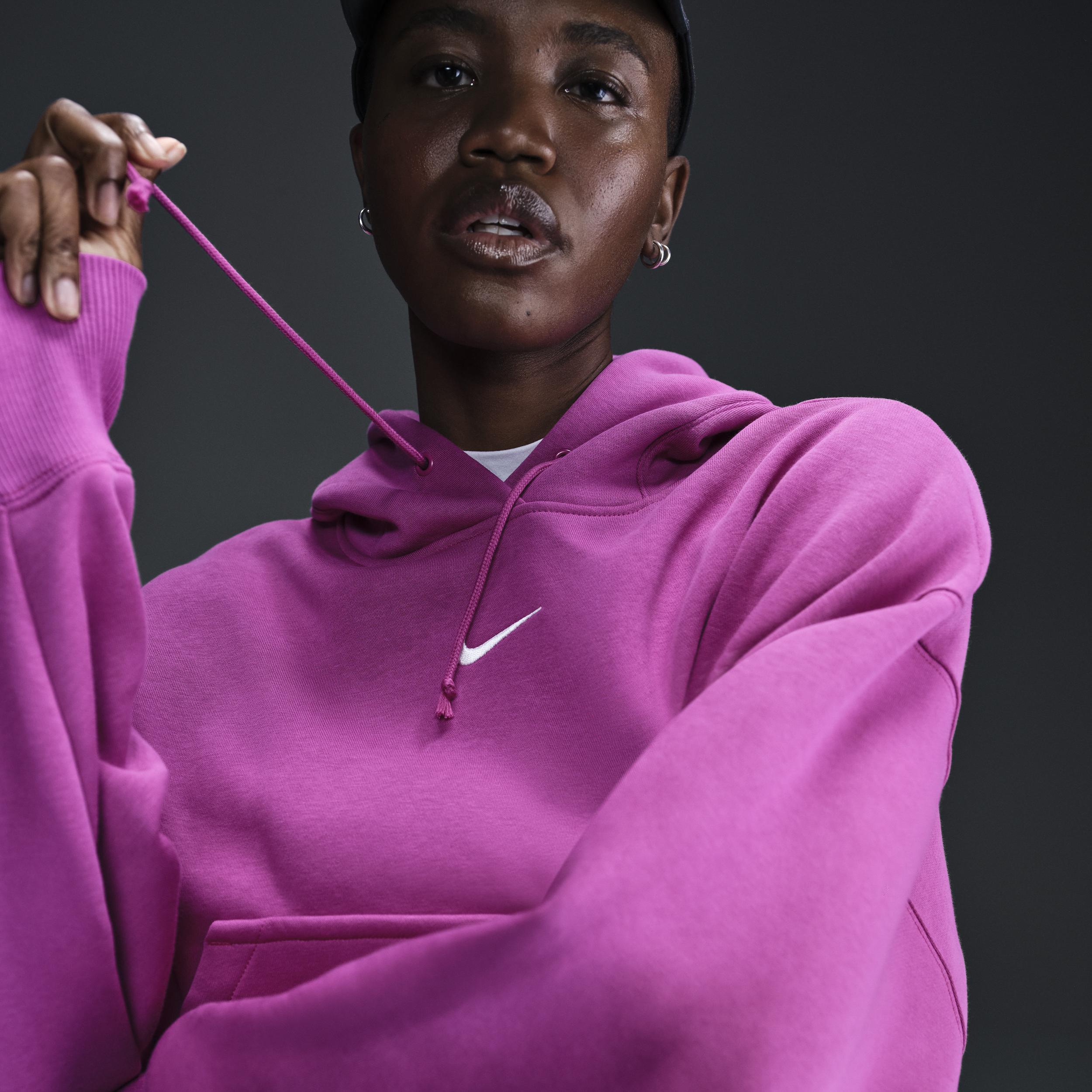 Womens Nike Sportswear Phoenix Fleece Over-Oversized Pullover Hoodie Product Image