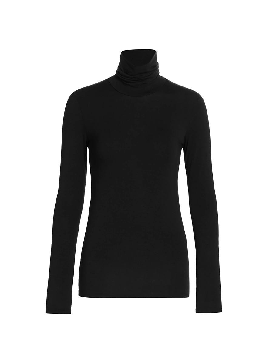 Viscose Jersey Turtleneck Product Image